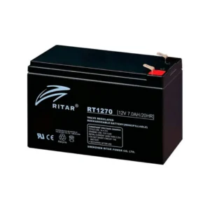 RT1270 | Batería Seca Recargable de 12 Voltios y 7AMP