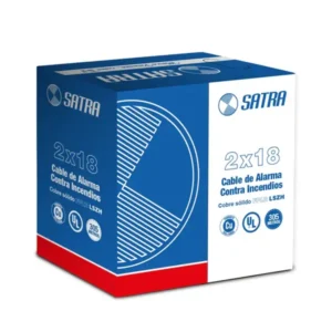 SATRA2X18-LSZH Cable de Incendio 18AWG X 2C